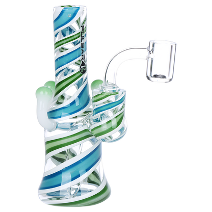 Pulsar Shroom Vision Mini Dab Rig | Blue Green