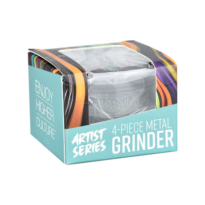 Pulsar Side Art Design Series Grinder | Hemp Mandala | Packaging