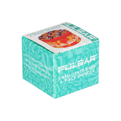 Pulsar Side Art Design Series Grinder | Yin Yang Y'all | Packaging
