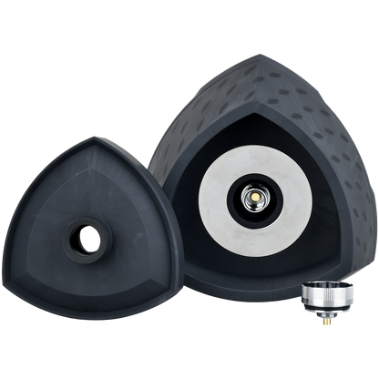 Pulsar x Grateful Dead Sipper Concentrate & 510 Cartridge Vaporizer | Base Top View