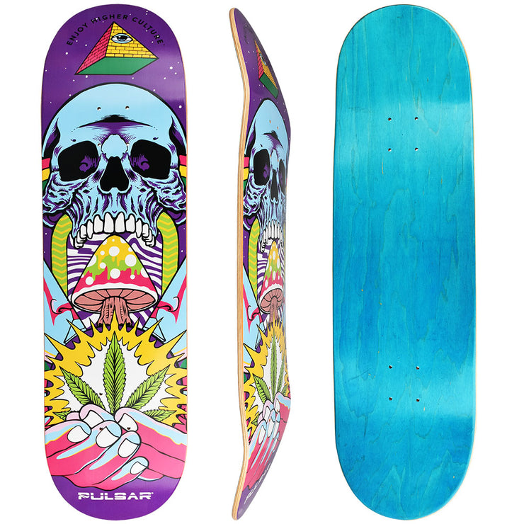 Pulsar SK8 Deck | Source Of Life | All Sides View