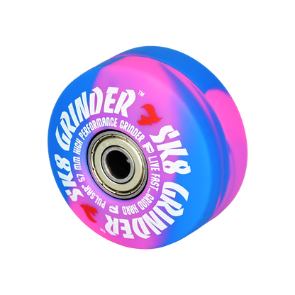 Pulsar SK8 Herb Grinder | UV Reactive Candy Kickflip