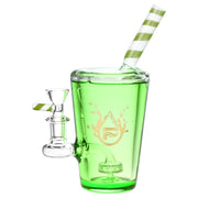 Pulsar Soda Cup Glycerin Bong | Green