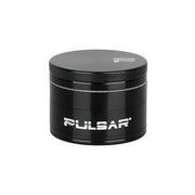 Pulsar Solid Top Aluminum Grinder | 4pc | 2" | Black
