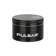 Pulsar Solid Top Aluminum Grinder | 4pc | 2.25" | Black