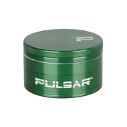 Pulsar Solid Top Aluminum Grinder | 4pc | 2.5" | Green