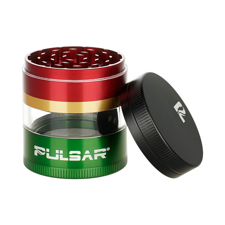 Pulsar Solid Top Side Window Grinder | 4pc | 2.5" | Rasta Open View