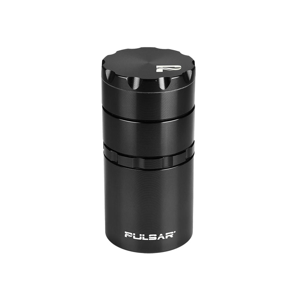 Pulsar Storage Herb Grinder | Black