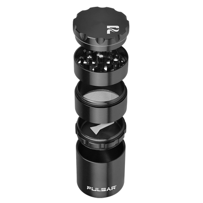 Pulsar Storage Herb Grinder | Pieces View