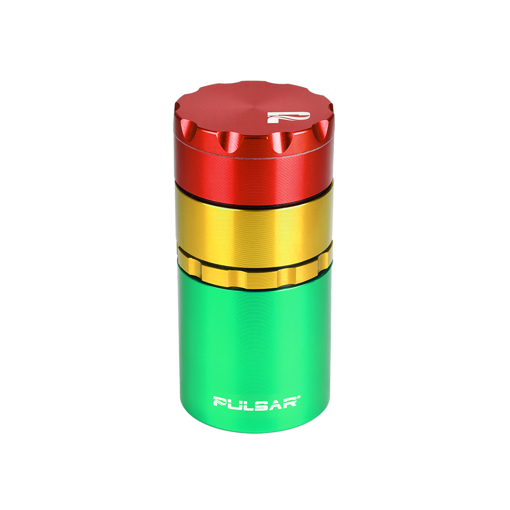 Pulsar Storage Herb Grinder | Rasta