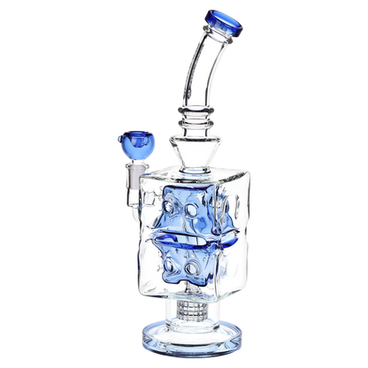 Pulsar Swiss Block Double Stack Bong | Back View