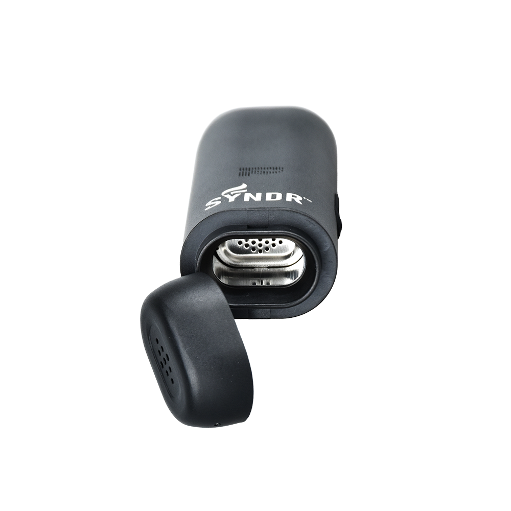 Pulsar SYNDR Dry Herb Vaporizer | Open Chamber View