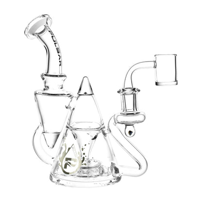 Pulsar Tea Pot Recycler Rig | Frontal View
