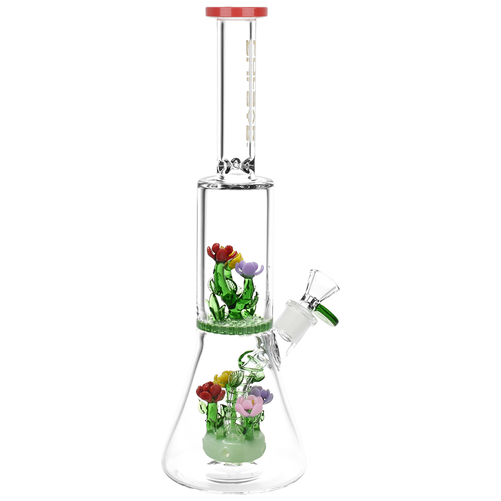 Pulsar Terrarium Tower Beaker Bong | Back View