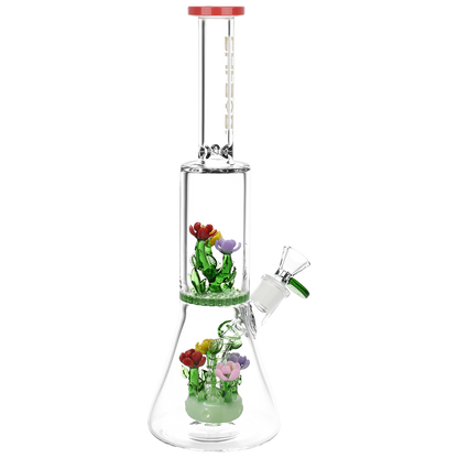 Pulsar Terrarium Tower Beaker Bong | Back View
