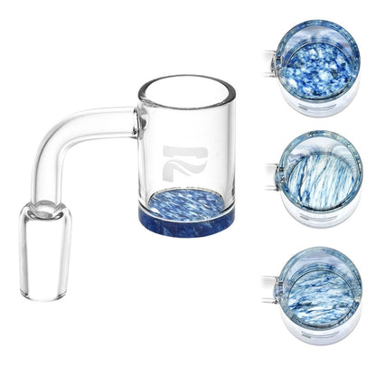 Pulsar Thick Bottom Color Quartz Banger | Blue | Color Variations
