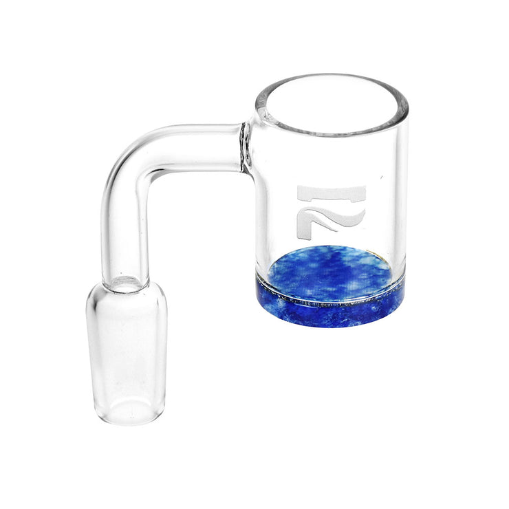 Pulsar Thick Bottom Color Quartz Banger | Blue