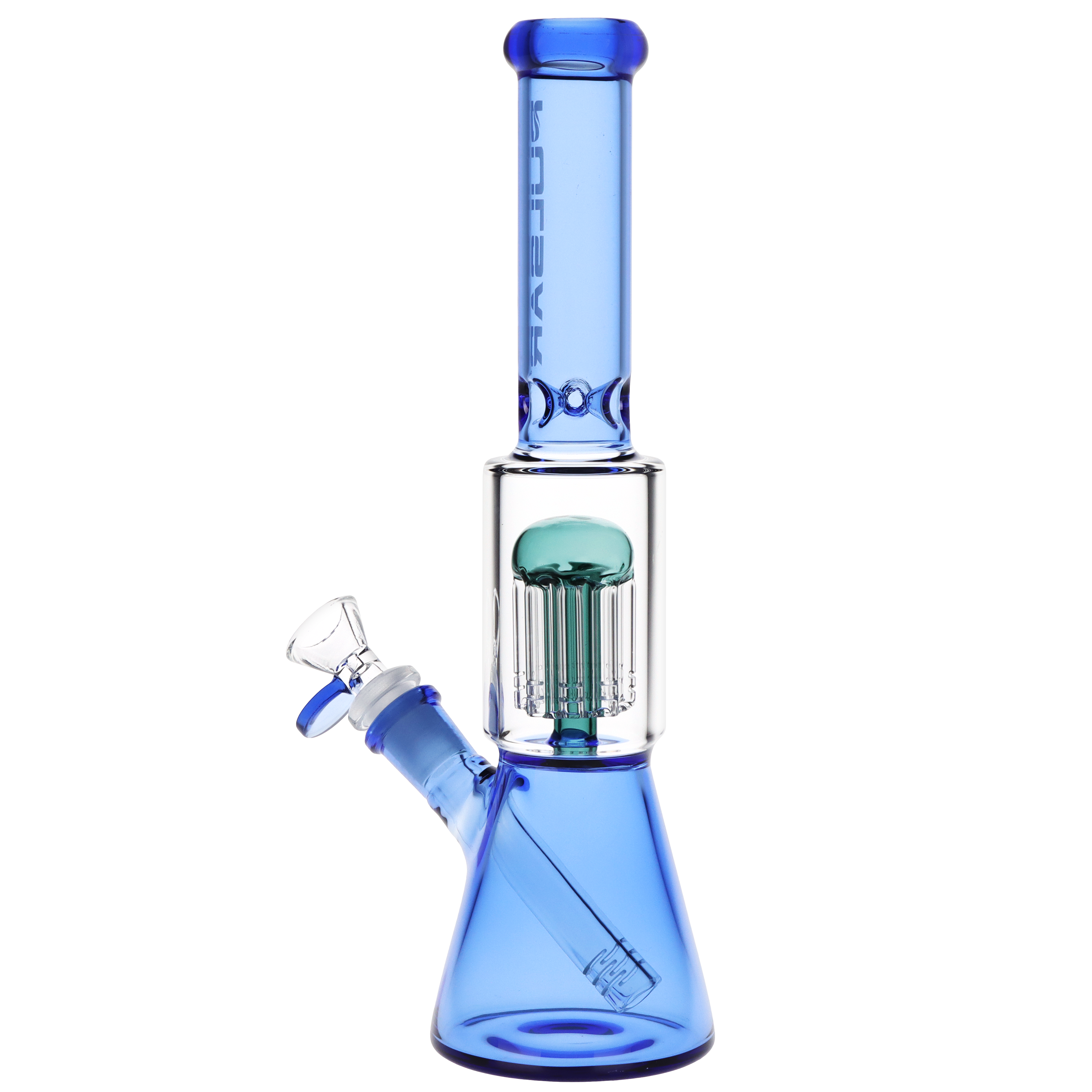 Pulsar Tree Perc Beaker Bong | Side View