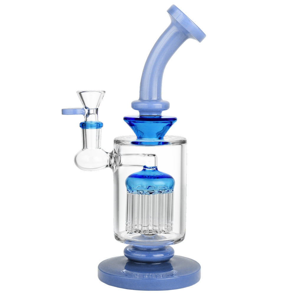 Pulsar Tree Perc Bong | Opaque Blue