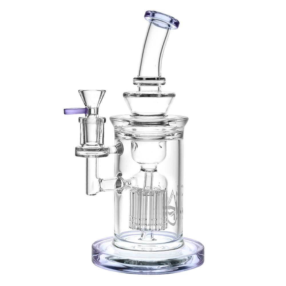 Pulsar Tree Perc Recycler Bong | Purple
