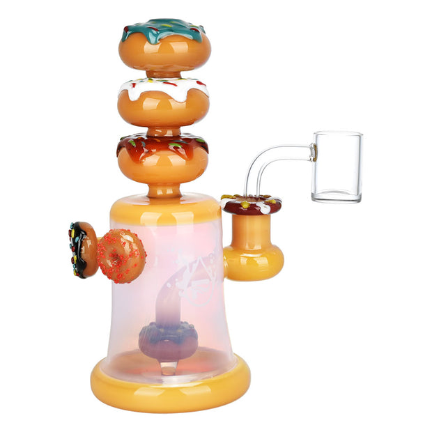 Pulsar Triple Stack Donut Dab Rig | Blue