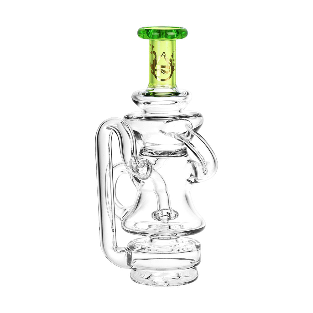 Pulsar Triple Tube Recycler Rig for Puffco Peak Series | Green