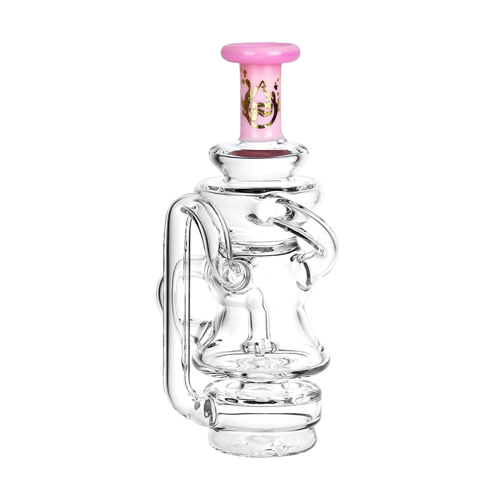 Pulsar Triple Tube Recycler Rig for Puffco Peak Series | Pink