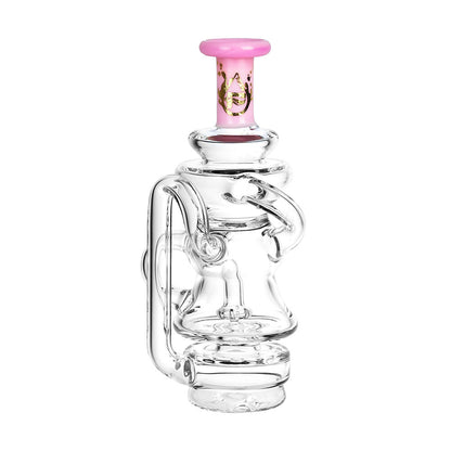 Pulsar Triple Tube Recycler Rig for Puffco Peak Series | Pink
