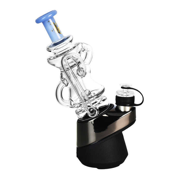 Pulsar Triple Tube Recycler Rig for Puffco Peak Series | Side View on Unit