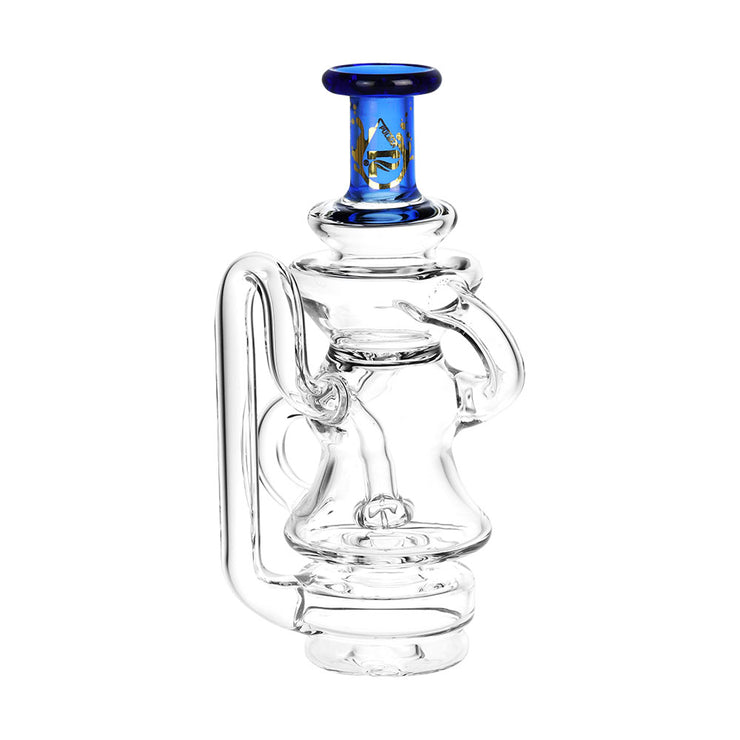 Pulsar Triple Tube Recycler Rig for Puffco Peak Series | Blue