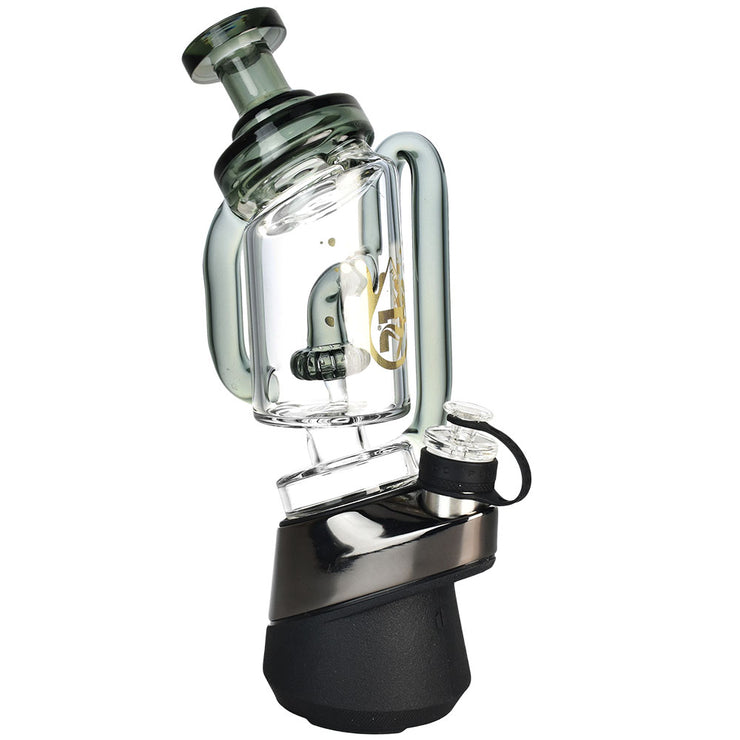 Pulsar Upright Can Recycler Rig for Puffco Peak Series | Front View