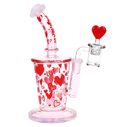 Pulsar Valentine's Love Dab Rig Set | Front View