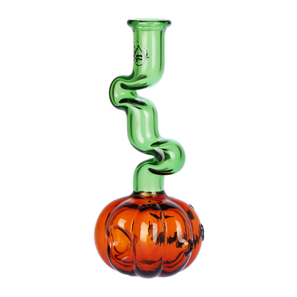 Pulsar Wicked Twisty Jack-O-Lantern Hand Pipe | Bowl View