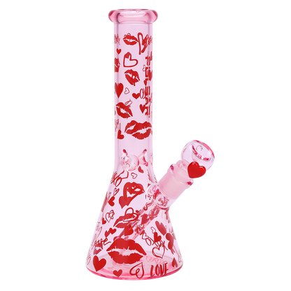 Pulsar XOXO Beaker Herb Pipe Duo | Front View
