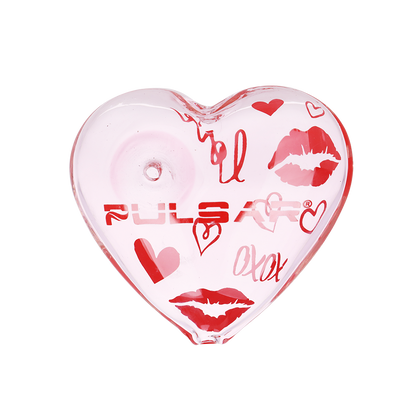 Pulsar XOXO Beaker Herb Pipe Duo | Heart-Shaped Hand Pipe