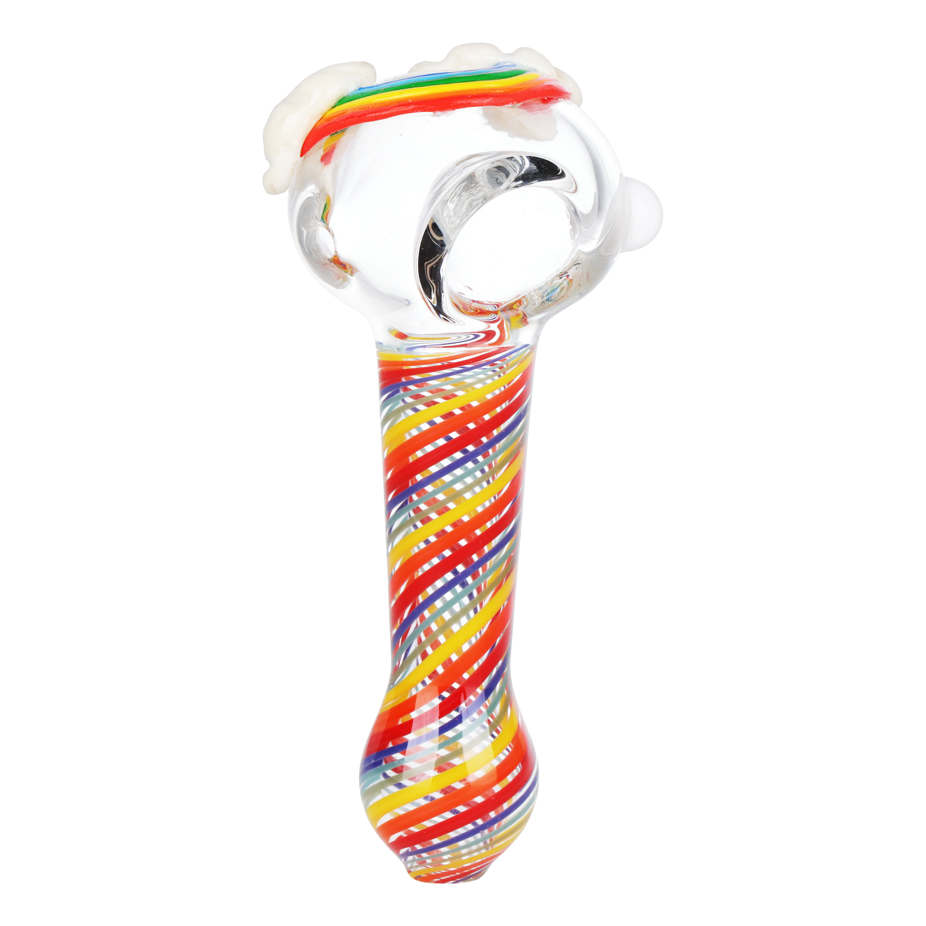 Rainbow Cloud Spoon Pipe | Top View