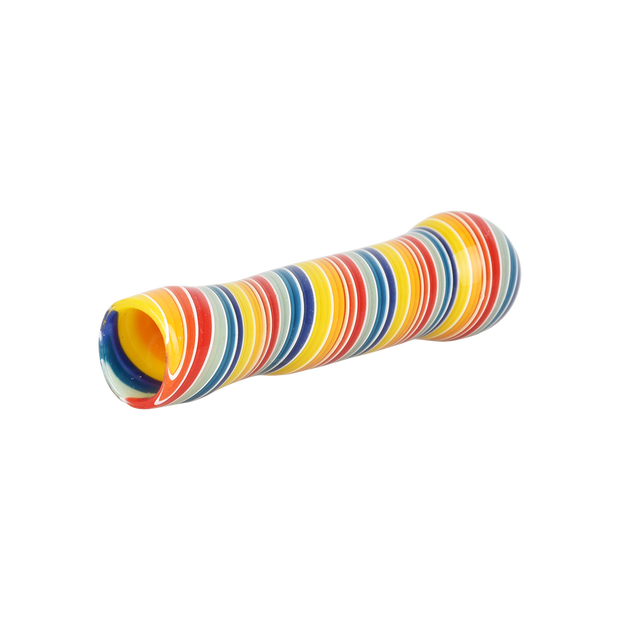 Rainbow Spirals Chillum | Side View