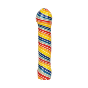 Rainbow Spirals Chillum | Top View