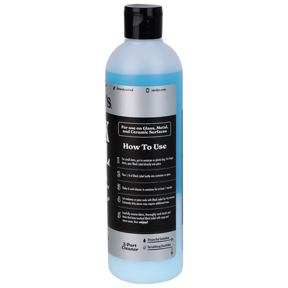 Randy's Black Label Glass, Metal & Ceramic Cleaner | Back View