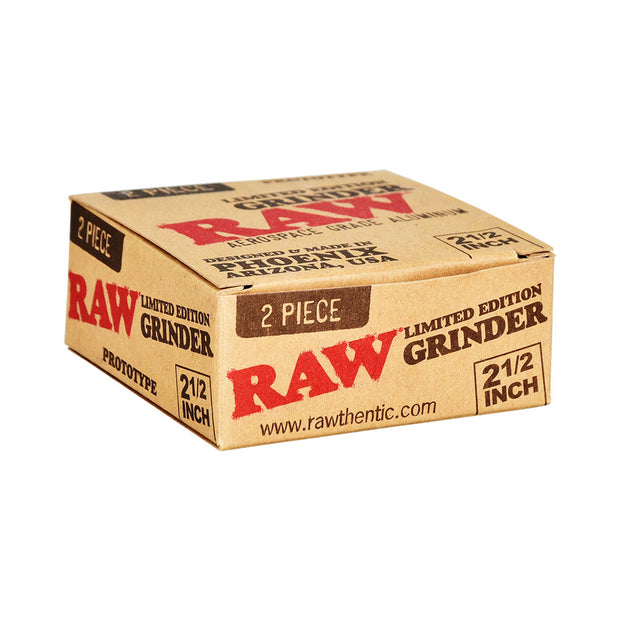 RAW Prototype Limited Edition Aluminum Grinder | Packaging
