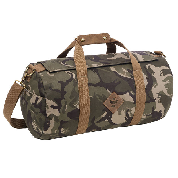 Revelry Overnighter Smell Proof Small Duffle | Camo