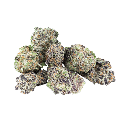 Revelry Premium Indoor THCA Pre-Rolls | Biscotti Mints | Loose Flower Close-Up