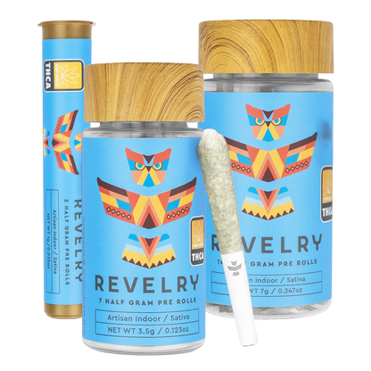 Revelry Premium Indoor THCA Pre-Rolls | Sativa | Group