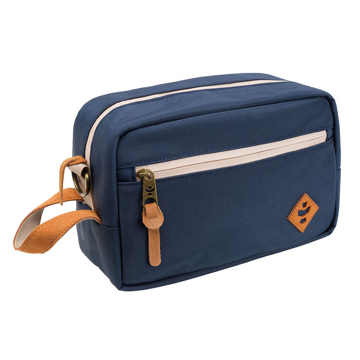 Revelry Stowaway Smell Proof Toiletry Bag | Marine
