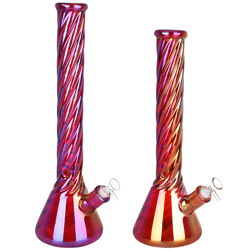 Ruby Luster Beaker Bong | Group