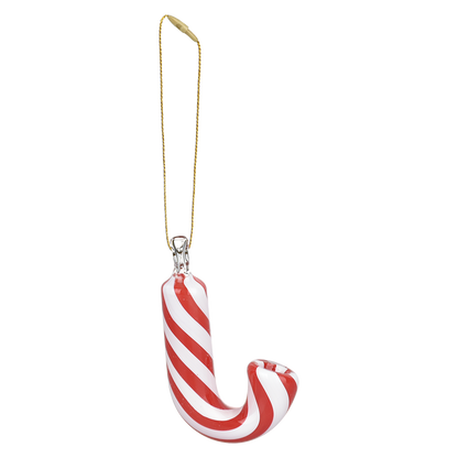 Santa's Secret Hangable Ornament Hand Pipe | Candy Cane