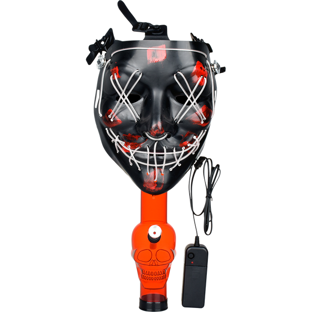 Scary Purge Gas Mask & Acrylic Bong Set