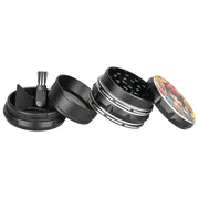 Sean Dietrich Mushroom Red Grinder | 4pc | Pieces Spread