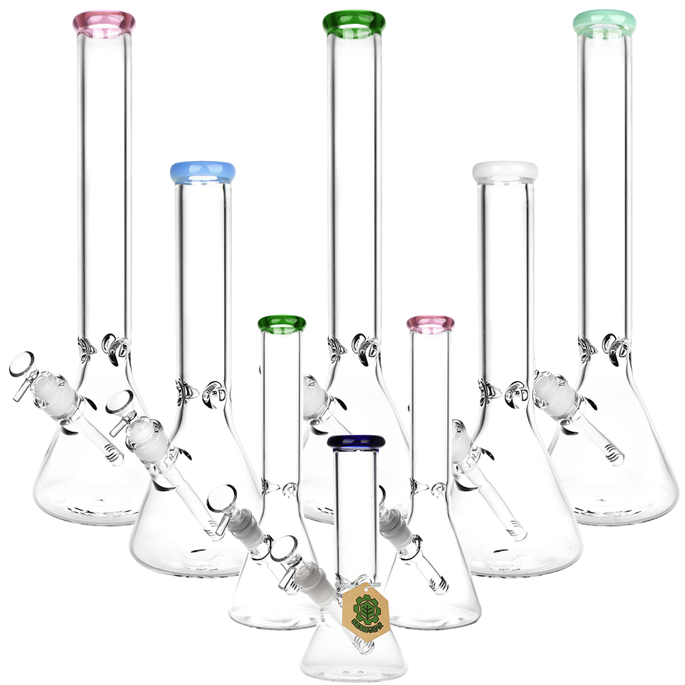 SeshGear Classic Glass Beaker Bong | All Sizes Group