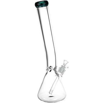 SeshGear Classic Glass Bent Neck Beaker Bong | Extra Large Size | Back View